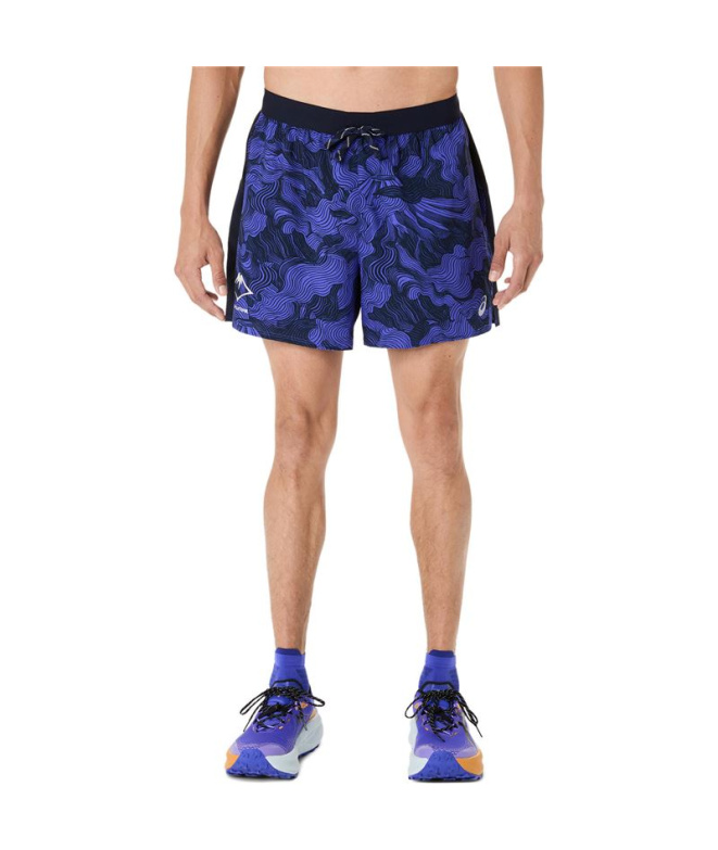 Calça ASICS Fujitrail All Over Print 5In Short...