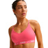 Sutiã esportivo de Fitness Nike Indy Light Support Padded Adjustable Sports Mulher Coral do mar/Branco