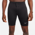 Mallas de Running Nike Fast DriFit BriefLined Running 1/2Length s Hombre Negro/Blanco