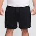 Pantalón Nike Club French Terry Flow Shorts Hombre Negro/Gris