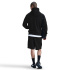 Sweat Nike Club PullOver Fleece Hoodie Homme Noir/Blanc