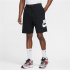 Calça Nike Club French Terry Alumni Shorts Homem Preto/Branco