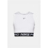 T-shirt à bretelles de Fitness Nike Pro DriFit Cropped Femme Blanc