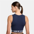 T-shirt à bretelles de Fitness Nike Pro DriFit Cropped Femme Bleu