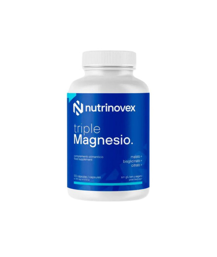 Triple Magnésio Nutrinovex | 120 Cápsulas (1925.13)