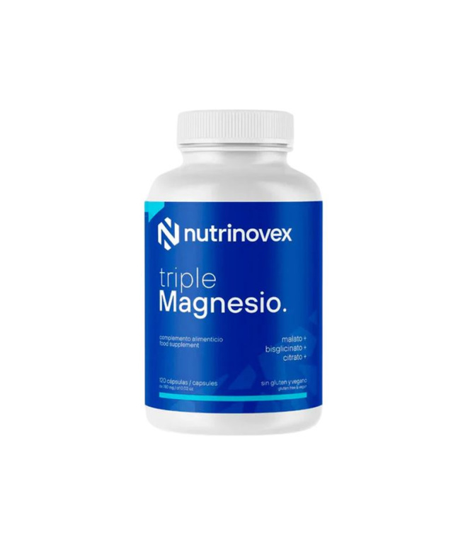 Triple Magnésio Nutrinovex | 120 Cápsulas...