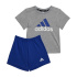 Conjunto adidas Essentials Organic Azul Infantil