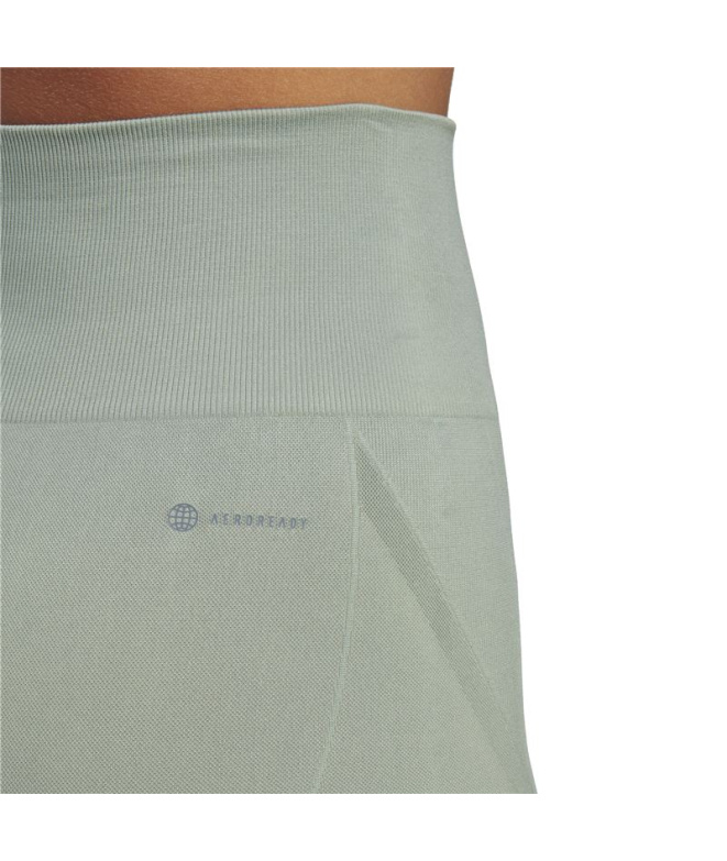 Collants de Fitness adidas Aeroknit 2.0 Vert Femme