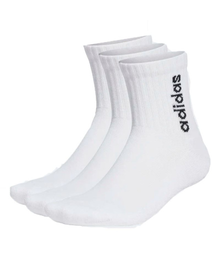 Chaussettes adidas C Lin Vertic 3P Blanc