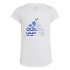 Camiseta adidas Gráfico Menina Branco