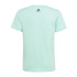 Camiseta adidas Linear Logo Verde Menina