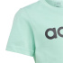 T-shirt adidas Logo Linéaire Vert Fille