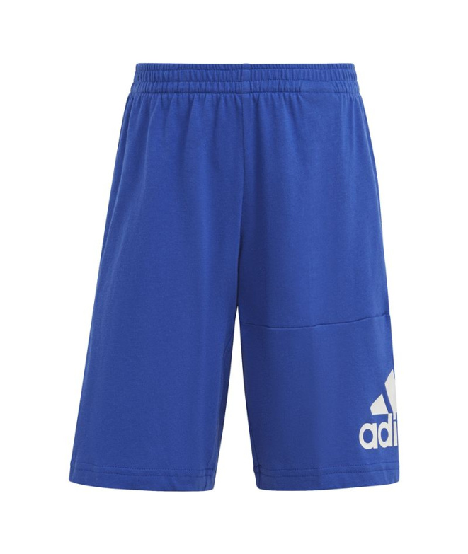 Conjunto adidas Essentials Logo Cinza Infantil