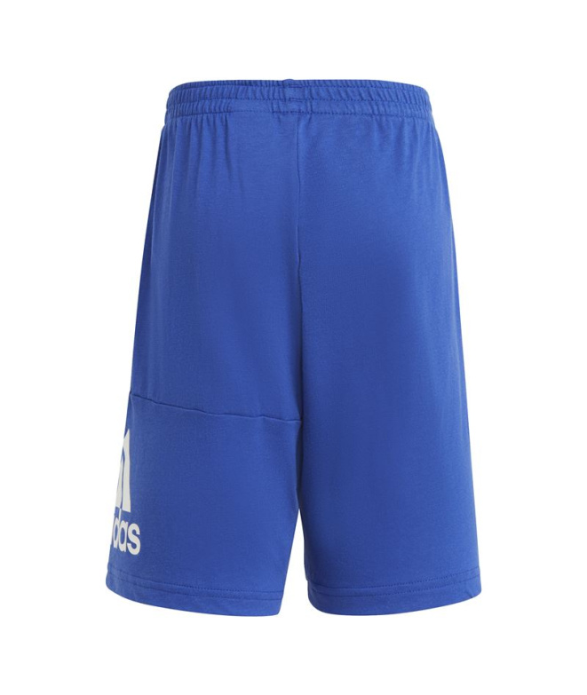Conjunto adidas Essentials Logo Cinza Infantil