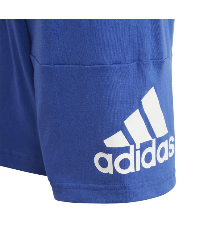 Conjunto adidas Essentials Logo Cinza Infantil