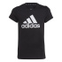 T-shirt adidas Essentials Big Logo Noir Fille