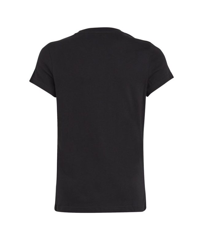 T-shirt adidas Essentials Big Logo Noir Fille
