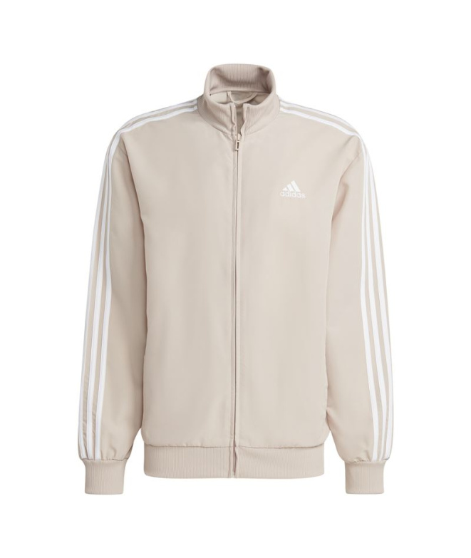 Fato de treino adidas 3-Stripes Bege Homem