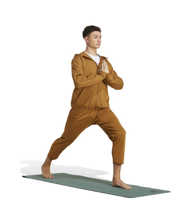 Veste de Yoga adidas Base Training Marrón Homme