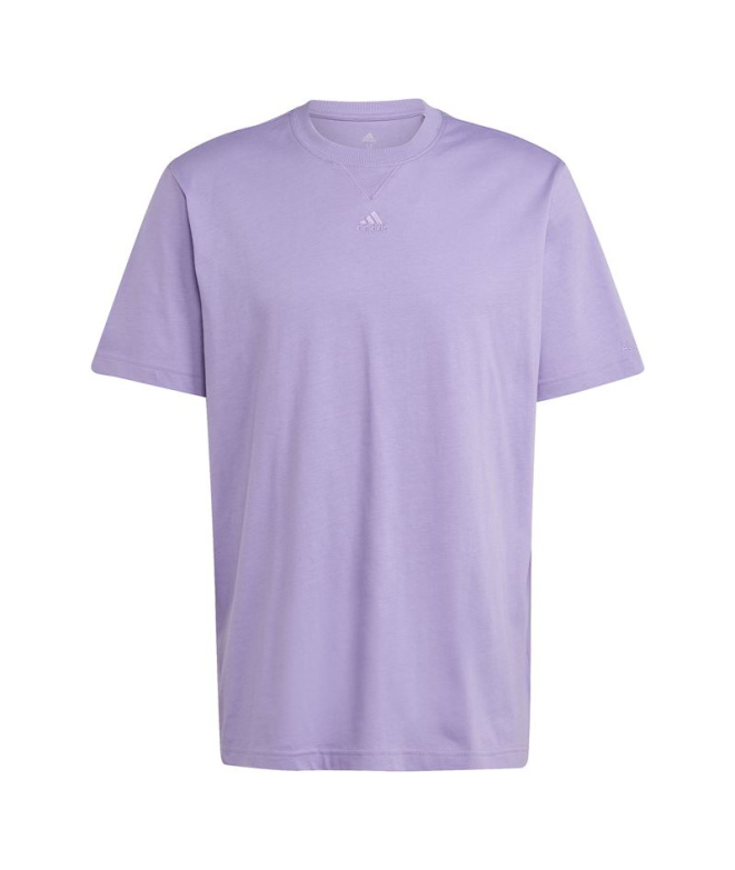 T-shirt adidas All Szn Homme Violet