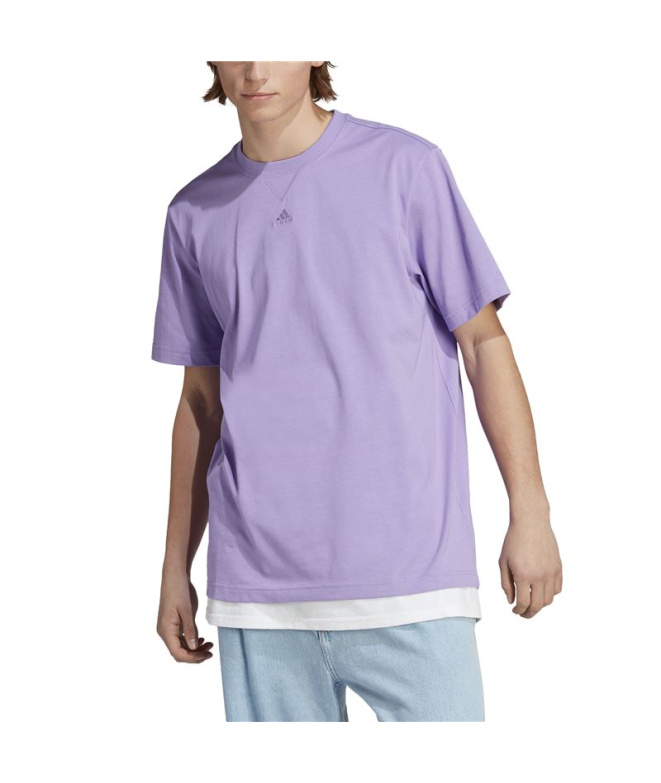 T-shirt adidas All Szn Homme Violet
