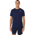 Camiseta de Tênis ASICS Court Stripe Homem Marinho