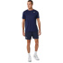 Camiseta de Tênis ASICS Court Stripe Homem Marinho