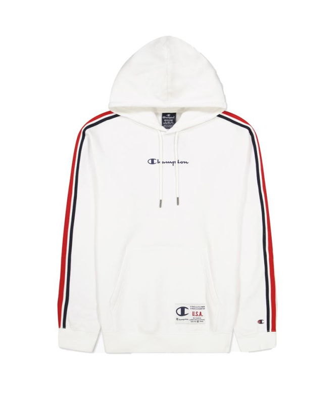 Veste Champion Sweatshirt à Capuche Blanc