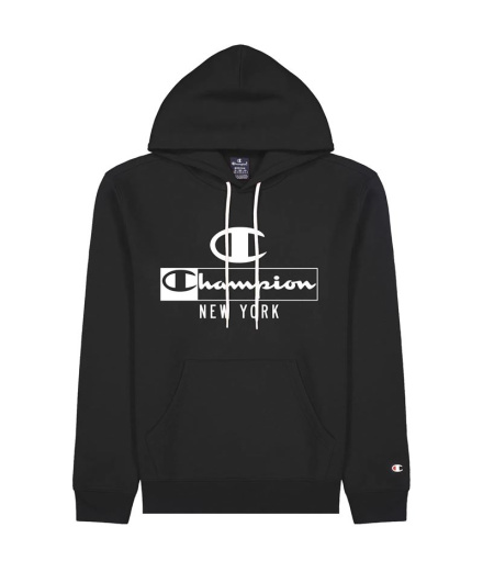 Moletom Champion Hoodie Homem Preto
