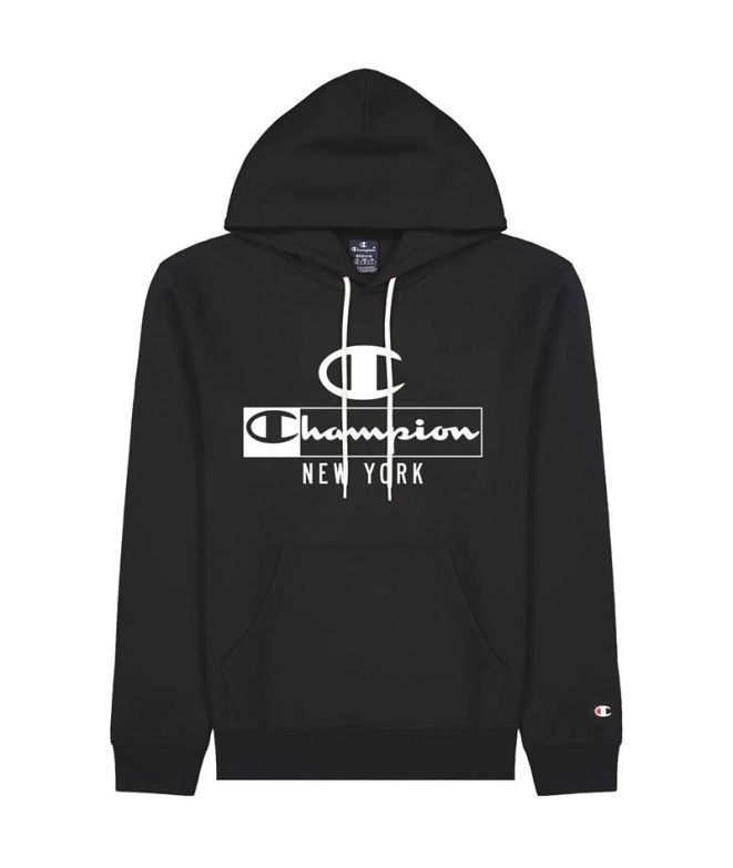 Moletom Champion Hoodie Homem Preto