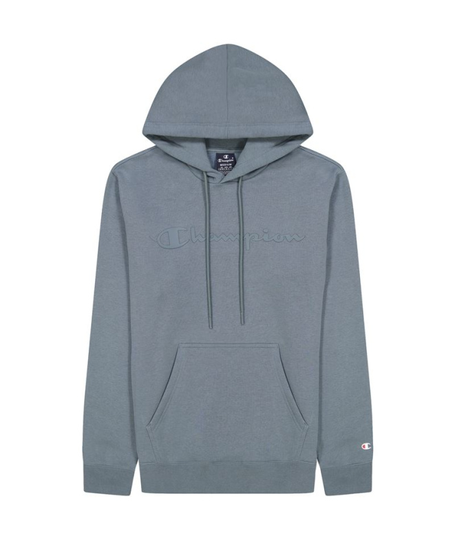 Moletom Champion Hoodie Homem Cinza