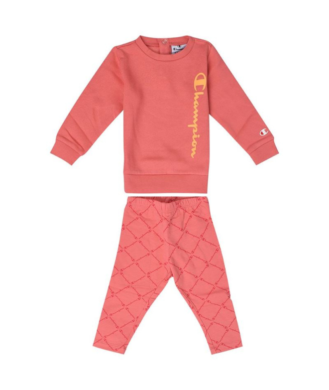 Conjunto Champion Set Bebé Rosa