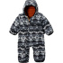 Macaco de Montanha Columbia Powder Lite Reversível Laranja Infantil