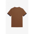 T-shirt Fred Perry Ringer marron Homme