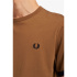 T-shirt Fred Perry Ringer marron Homme