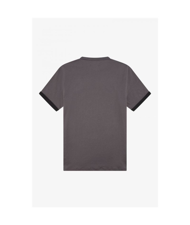 Camiseta Fred Perry Ringer cinza Homem