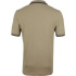 Polo Fred Perry Twin Tipped marron Homme