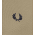 Polo Fred Perry Twin Tipped marron Homme