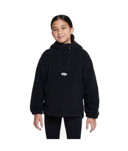 Chaqueta Nike Therma-FIT Icon Clash negro Niña