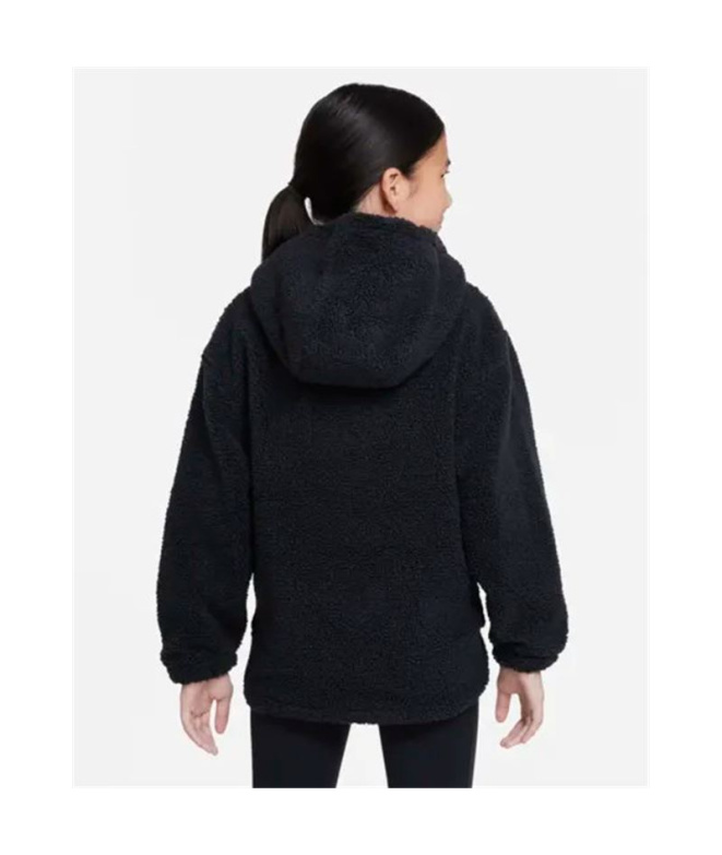 Chaqueta Nike Therma-FIT Icon Clash negro Niña