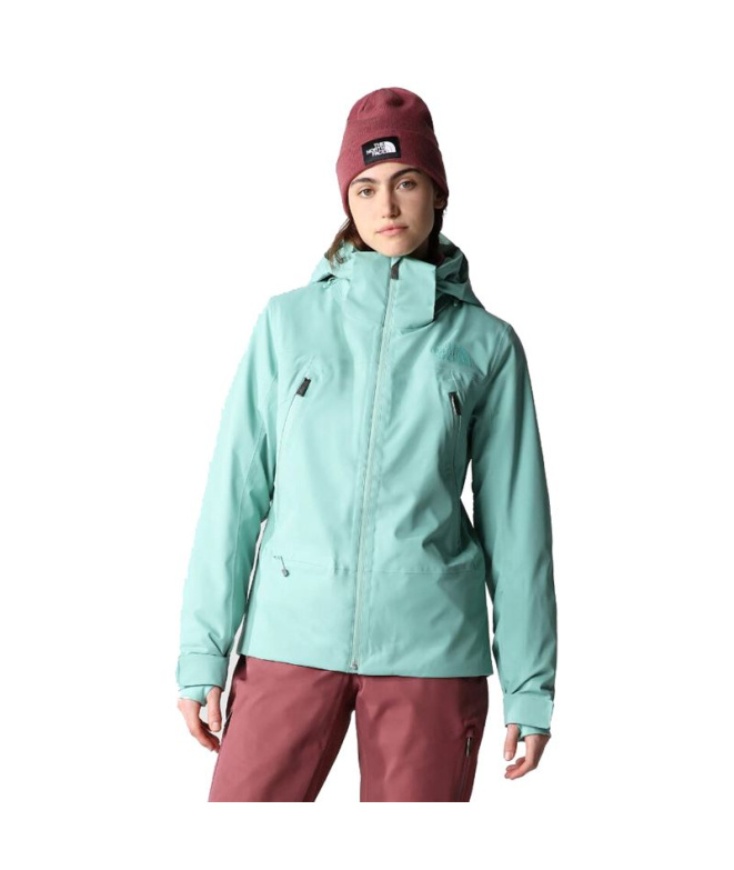 Casaco de Esqui The North Face Lenado Laranja...