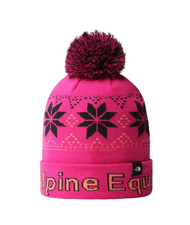 Bonnet de ski The North Face Tuke rose Enfant