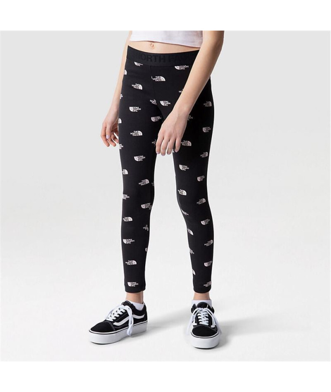 Collants The North Face Quotidien Fille Noir