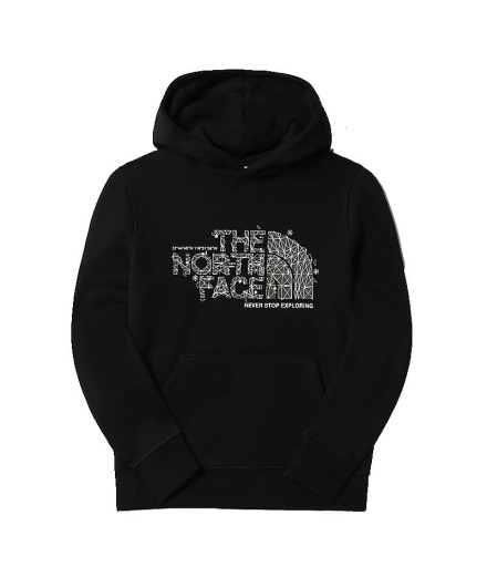 Sudadera The North Face Drew Peak Negro Infantil