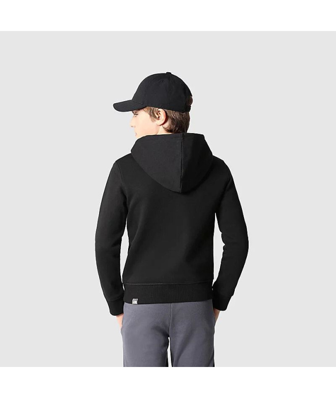 Moletom The North Face Drew Peak Preto Infantil