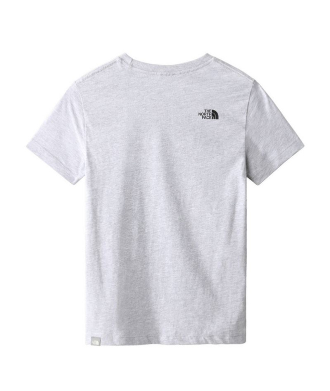 T-shirt The North Face Facile Gris Enfant