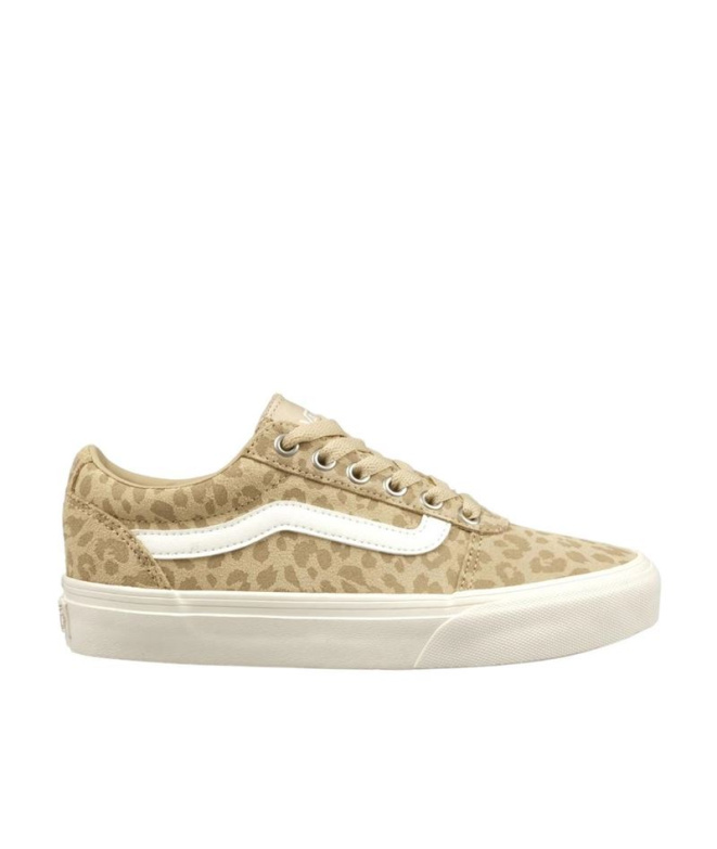 Chaussures Vans Ward Sued Beige Enfant