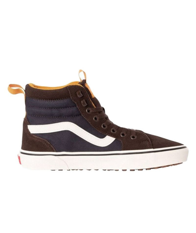 Sapatilhas Vans Filmore Hi Suede Marrom Homem