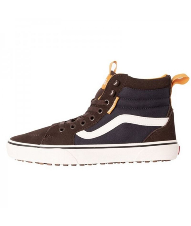 Chaussures Vans Filmore Hi Suede Marron Homme