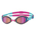 Lunettes de natation Zoggs Endura Miroir Aqua/Rose
